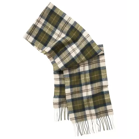 Lã de cordeiro xadrez - USC0001 - Barbour - Cachecóis BARBOUR