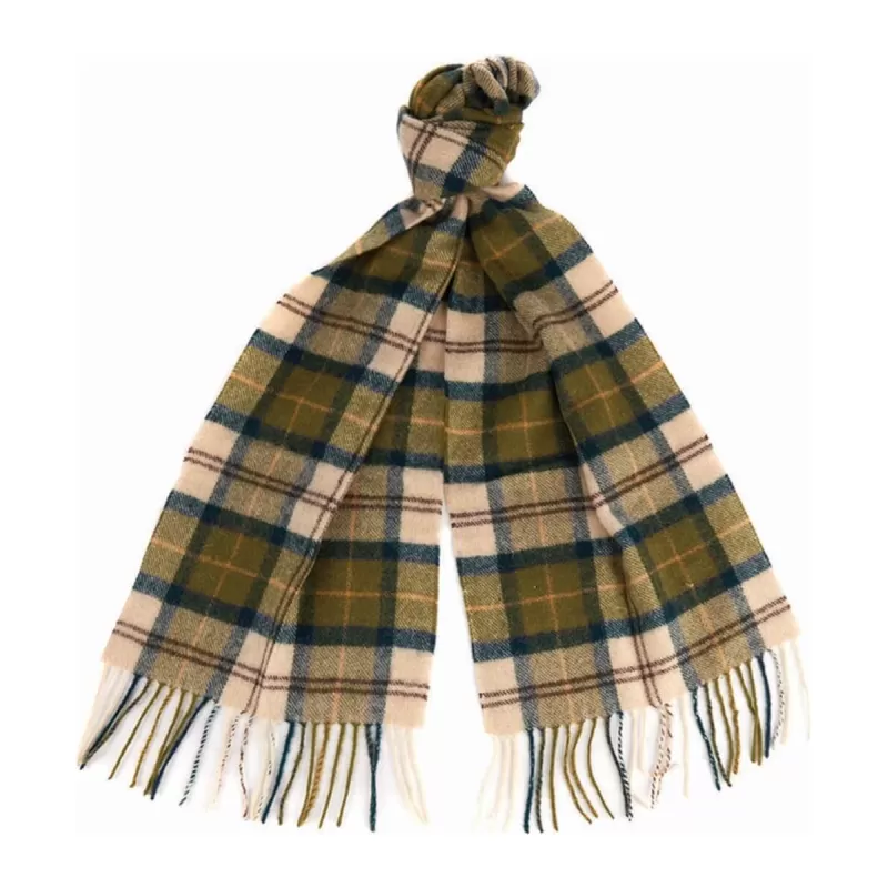 Lã de cordeiro xadrez - USC0001 - Barbour - Cachecóis BARBOUR