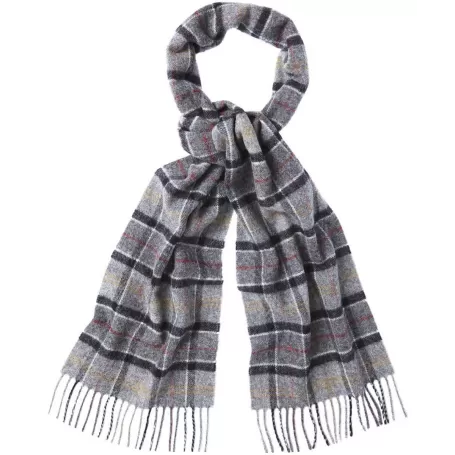 Lã de cordeiro xadrez - USC0001 - Barbour - Cachecóis BARBOUR