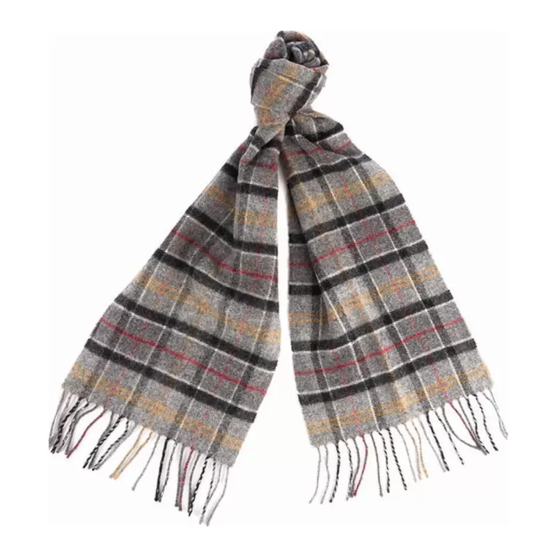 Lã de cordeiro xadrez - USC0001 - Barbour - Cachecóis BARBOUR