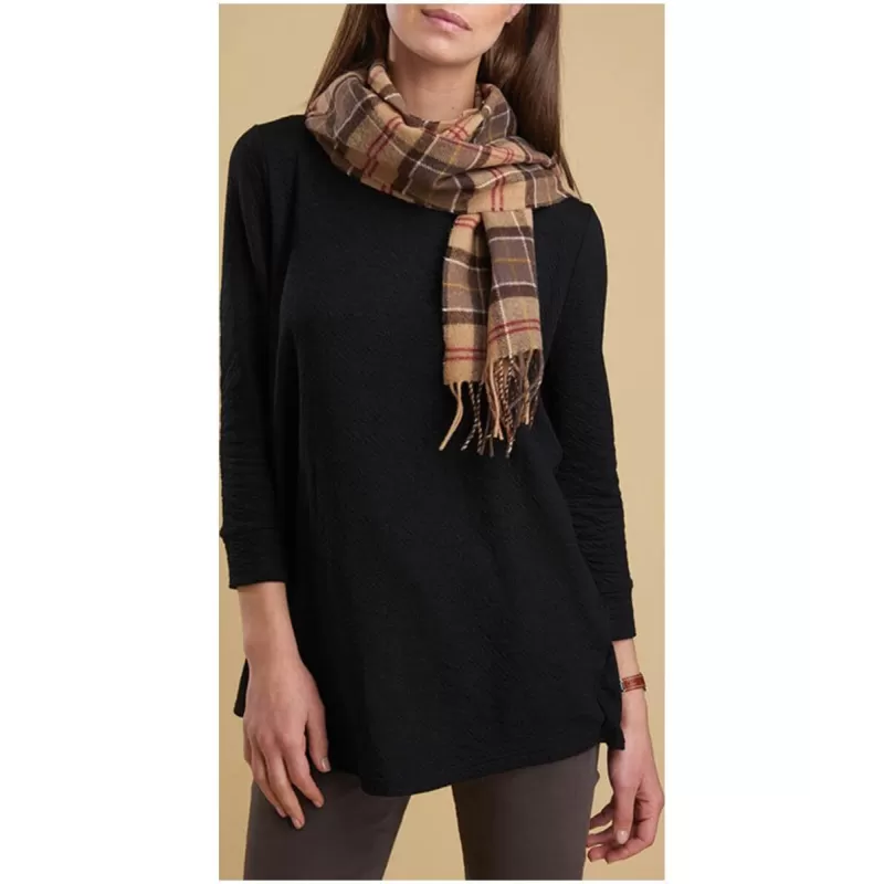 Lã de cordeiro xadrez - USC0001 - Barbour - Cachecóis BARBOUR