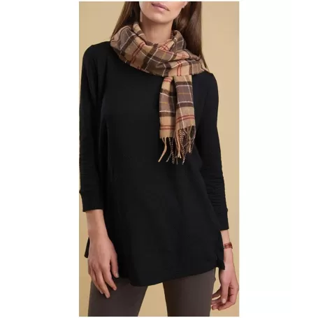 Lã de cordeiro xadrez - USC0001 - Barbour - Cachecóis BARBOUR