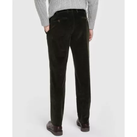 Calça Barbour Cardiff Veludo cotelê BT21882503 Verde - Calça BARBOUR