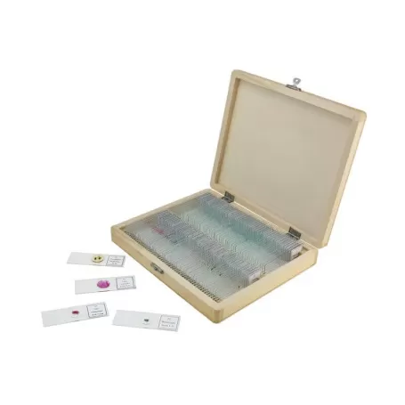Caja de 100 preparaciones microscopicas #44412 - CM44412-DS - Celestron - Muestras preparadas Caja de 100 preparaciones microscopicas #44412 - CM44412-DS - Celestron - Muestras preparadas
