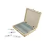 Caixa com 100 lâminas de microscópio #44412 - CM44412-DS - Celestron - Amostras preparadas