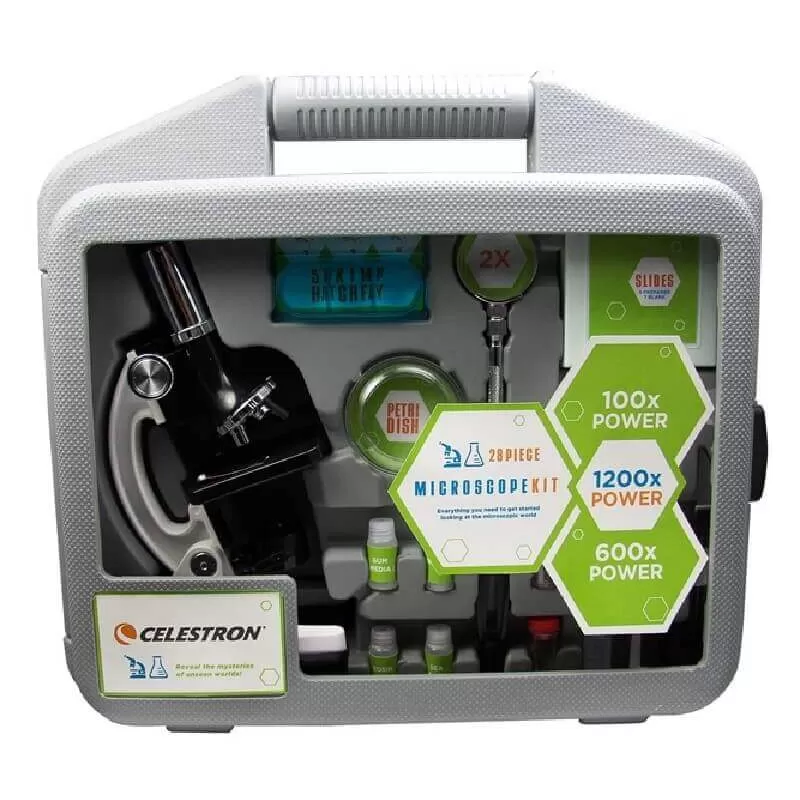 Microscópio #44120 - Iniciante - CM44120 - Celestron - Microscópios Celestron - BIOLÓGICO