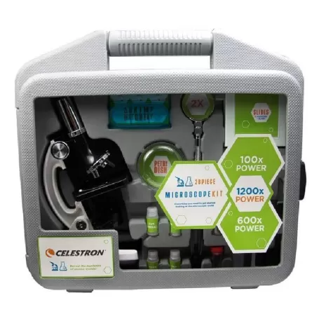 Microscópio #44120 - Iniciante - CM44120 - Celestron - Microscópios Celestron - BIOLÓGICO