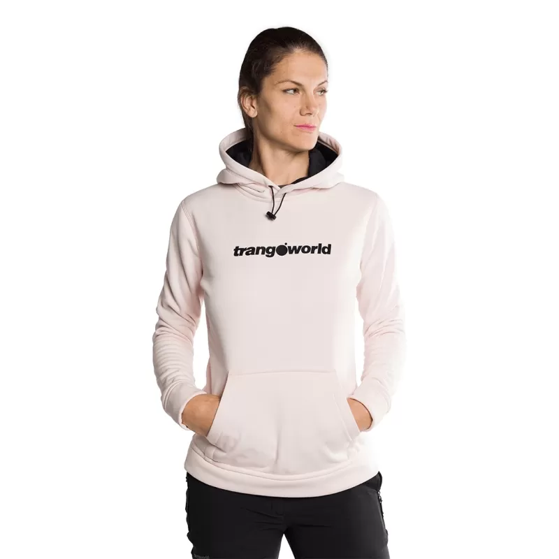 MOLETOM POPPI ROSA/PRETO