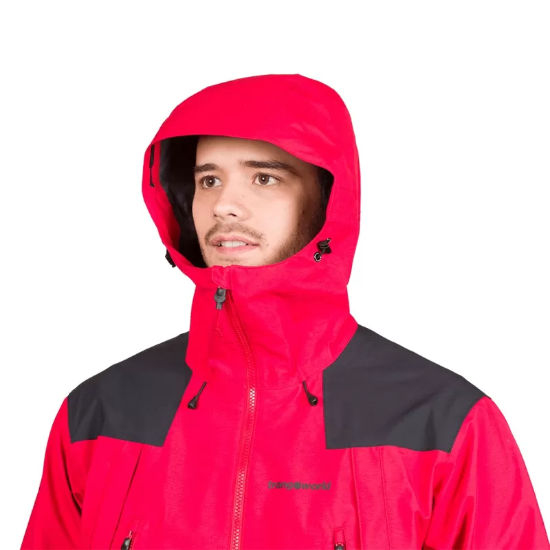 JAQUETA TEMPEST TW86 VERMELHA/PRETA