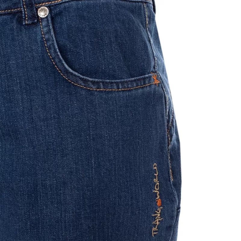 pantalon LARGO IZANA VD AZUL