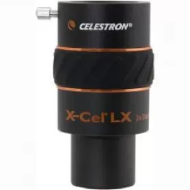 Lente Barlow 3x X-CEL LX - CE93428 - Celestron - Lentes Barlow Celestron
