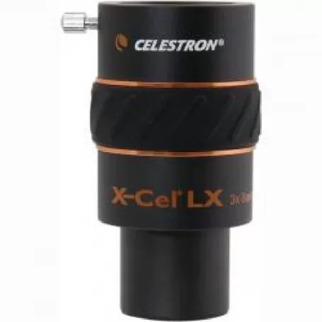 Lente Barlow 3x X-CEL LX - CE93428 - Celestron - Lentes Barlow Celestron