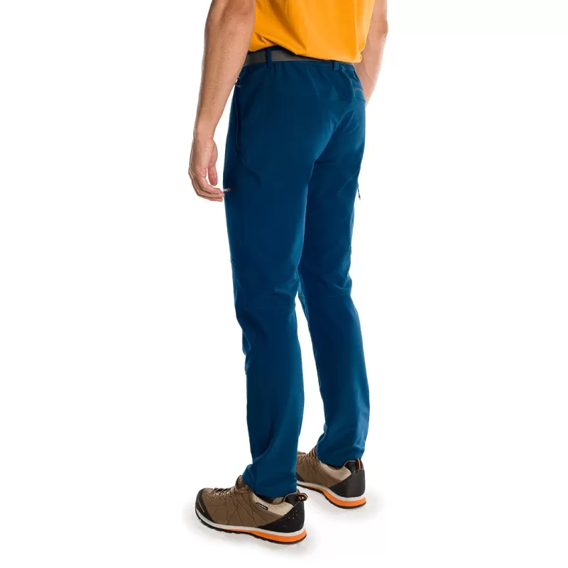 pantalon LARGO ORNIZ AZUL