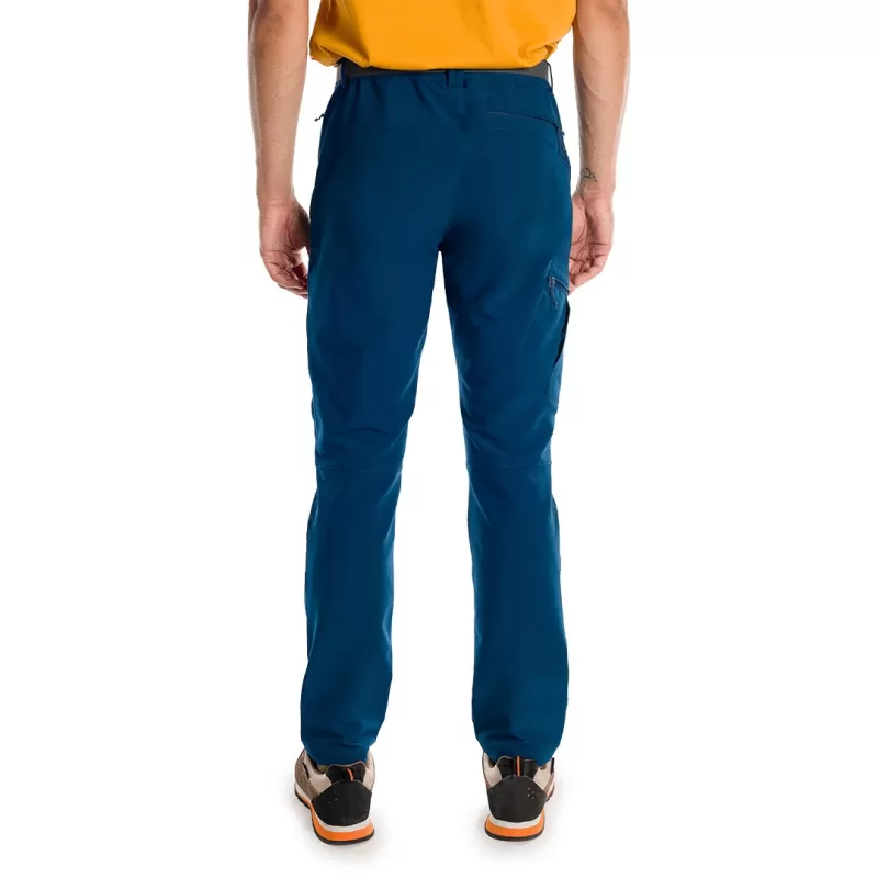 pantalon LARGO ORNIZ AZUL