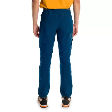 pantalon LARGO ORNIZ AZUL