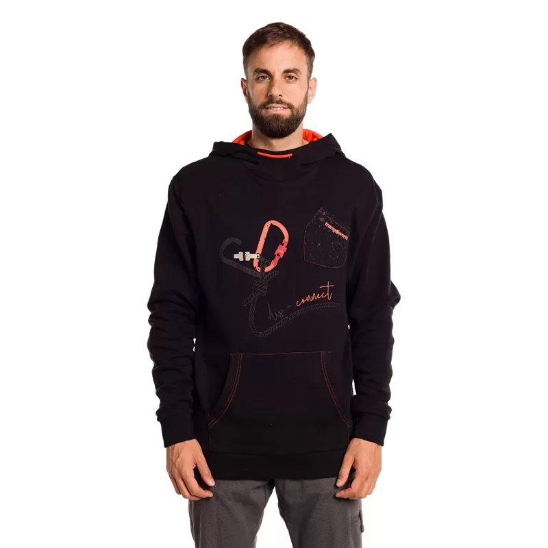 SUDADERA DISCONNECT NEGRO SUDADERA DISCONNECT NEGRO