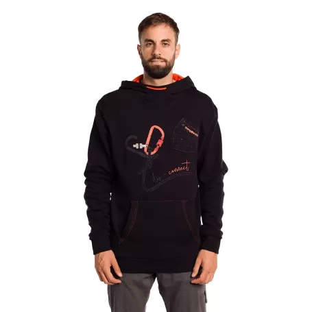SUDADERA DISCONNECT NEGRO SUDADERA DISCONNECT NEGRO