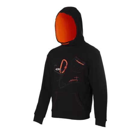 SUDADERA DISCONNECT NEGRO