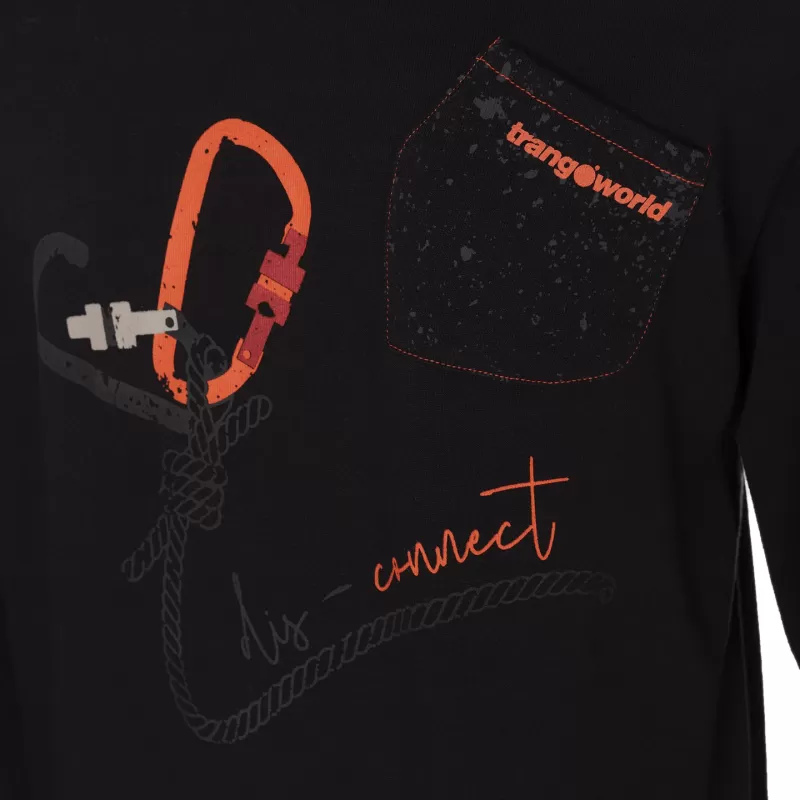 SUDADERA DISCONNECT NEGRO