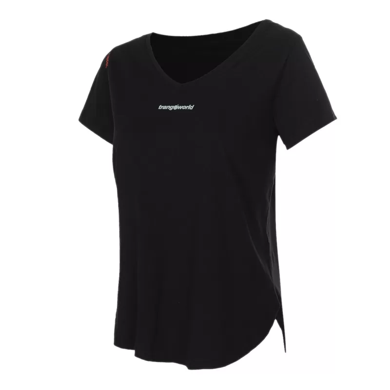 CAMISETA GARBI COMB PRETA/ROSA