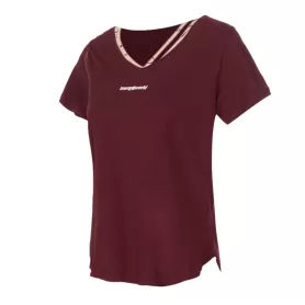 CAMISETA GARBI COMB BURDEOS/ROSA