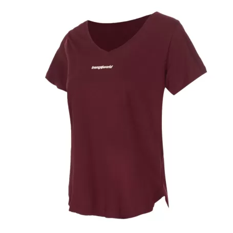 CAMISETA GARBI COMB BURDEOS/ROSA