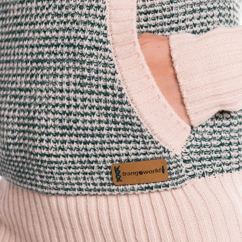 SUÉTER OLOPTE ROSA/VERDE