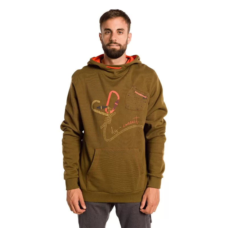 SUDADERA DISCONNECT KAKI SUDADERA DISCONNECT KAKI