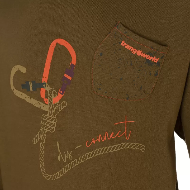 SUDADERA DISCONNECT KAKI