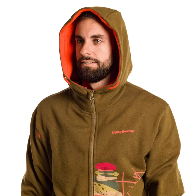 SUDADERA DISCONNECT KAKI