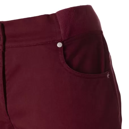 pantalon LARGO FASNIA BURDEOS