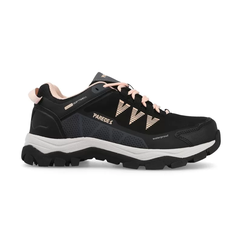 Calçado de caminhada feminino Paredes com aderência ideal Odra preto Calçado de caminhada feminino Paredes com aderência ideal Odra preto