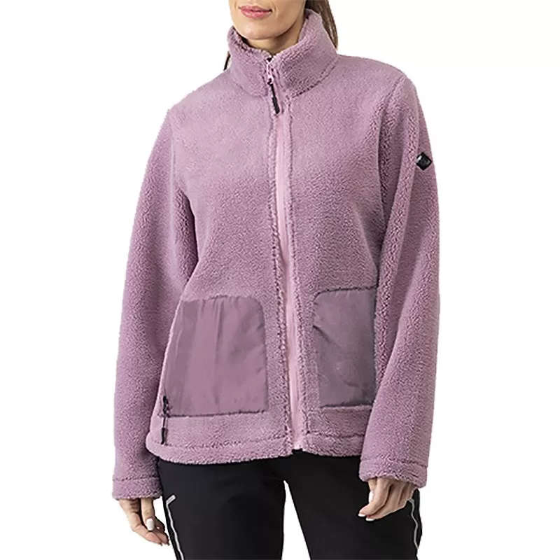 Casaco polar Alphadventure Suomu Sherpa lilás Casaco polar Alphadventure Suomu Sherpa lilás