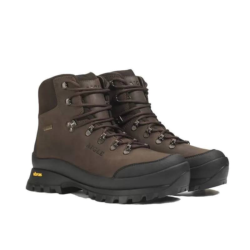 BOTA AIGLE MUNTAGNA GTX CASTANHO ESCURO