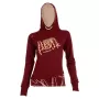 Trangoworld SUDADERA ROSENDAL ROSA/BURDEOS