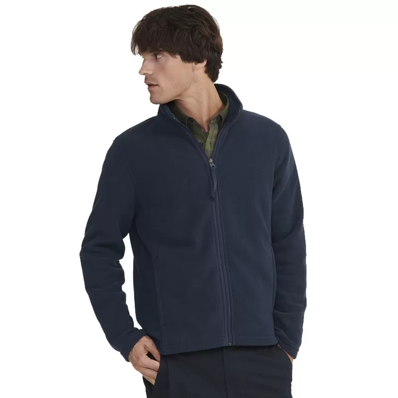 Jaqueta de lã de microfibra Aigle azul