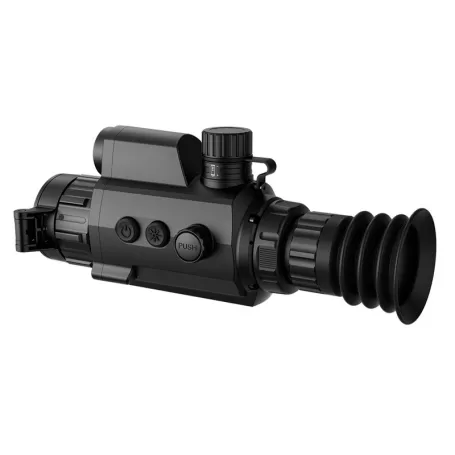 Mira térmica HikMicro PANTHER 2.0 PQ35L 640x512 12 UM. Resolução OLED: 1024x768, 1.800 m. Áudio LRF: 600 m. + Balística.