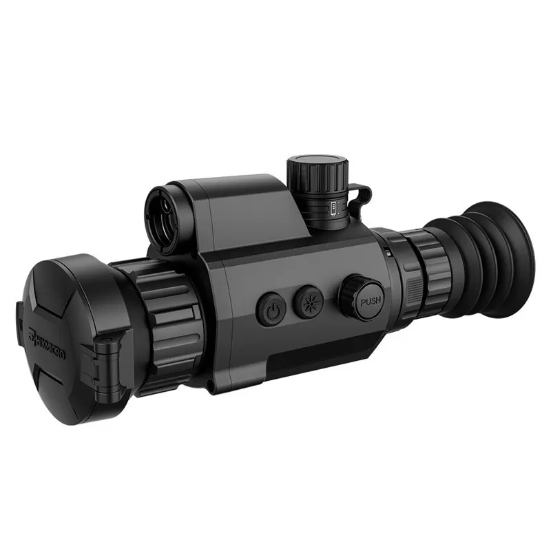 Mira térmica HikMicro PANTHER 2.0 PQ50L 640x512 12 UM. Resolução OLED: 1024*768, 2.600 m. LRF de áudio: 600 m + balística.