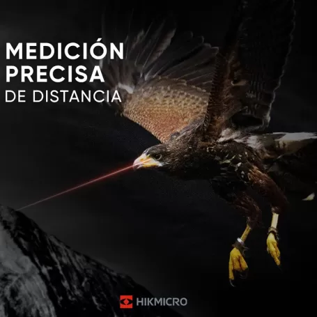 Monocular térmico HikMicro CONDOR CQ50L 640X512 Px.50 Hz. 12 μm OLED 1024×768, 20 Mk. 16GB. 2.600 mt. LRF/1.000 MT.