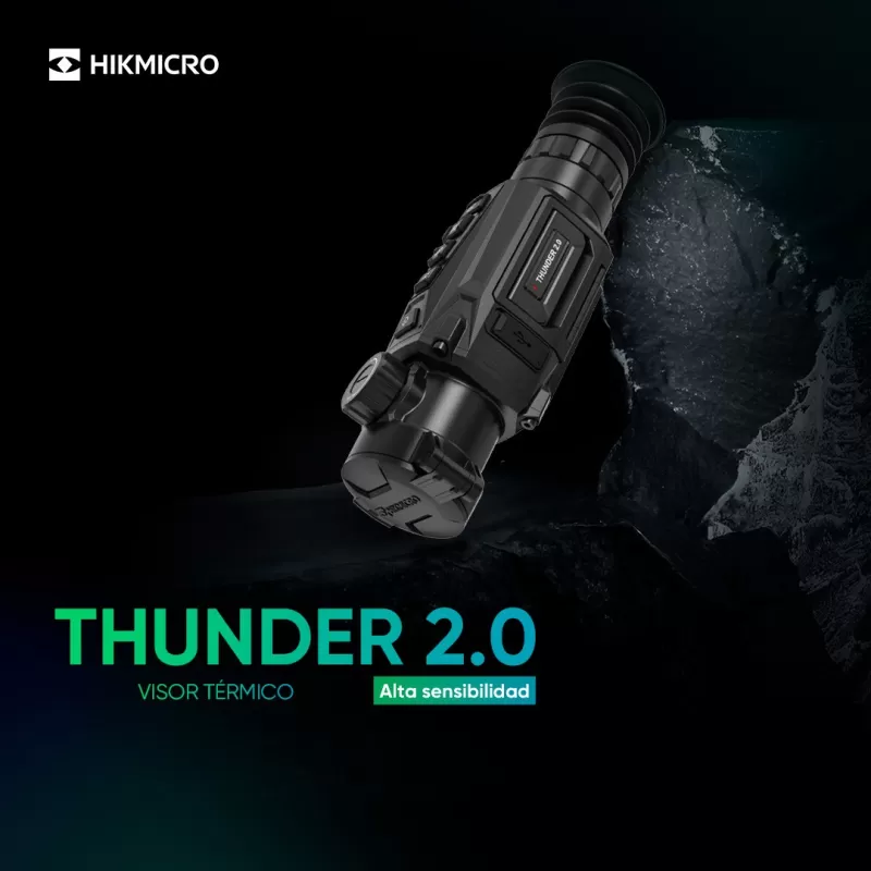 Visor térmico Hikmicro THUNDER 2.0 TH35P 384X288, 12 um  NETD 20 MK.