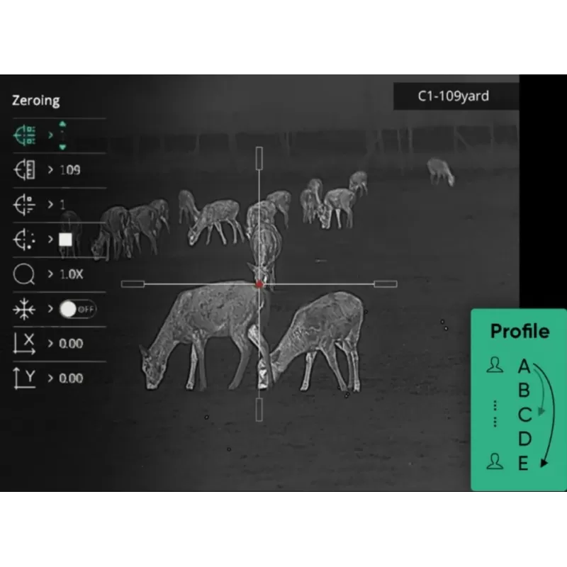 Mira térmica Hikmicro THUNDER 2.0 TE25 256X192, 12 um NETD 35 MK.