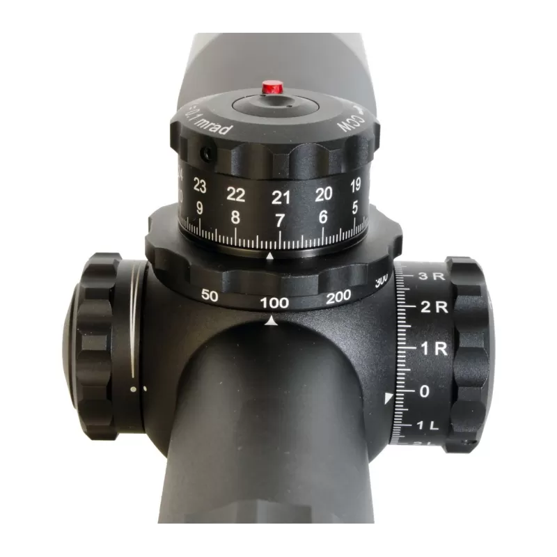 Luneta KAHLES K624i - 6-24x56 CCW SKMR4 com Direita