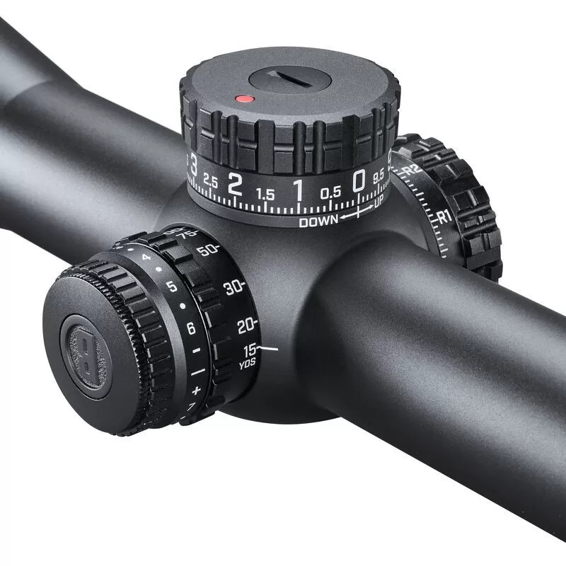 Mira de iluminação BUSHNELL MATCH PRO ED 5-30x56 com foco lateral e MIL 2 FFP.