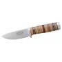 Fallkniven NL5LCoS - CoS Lam - Idun - Empuñadura Cuero - Funda Cuero Negra