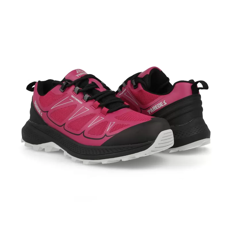 Calçado de caminhada feminino Paredes Sempere Performance rosa