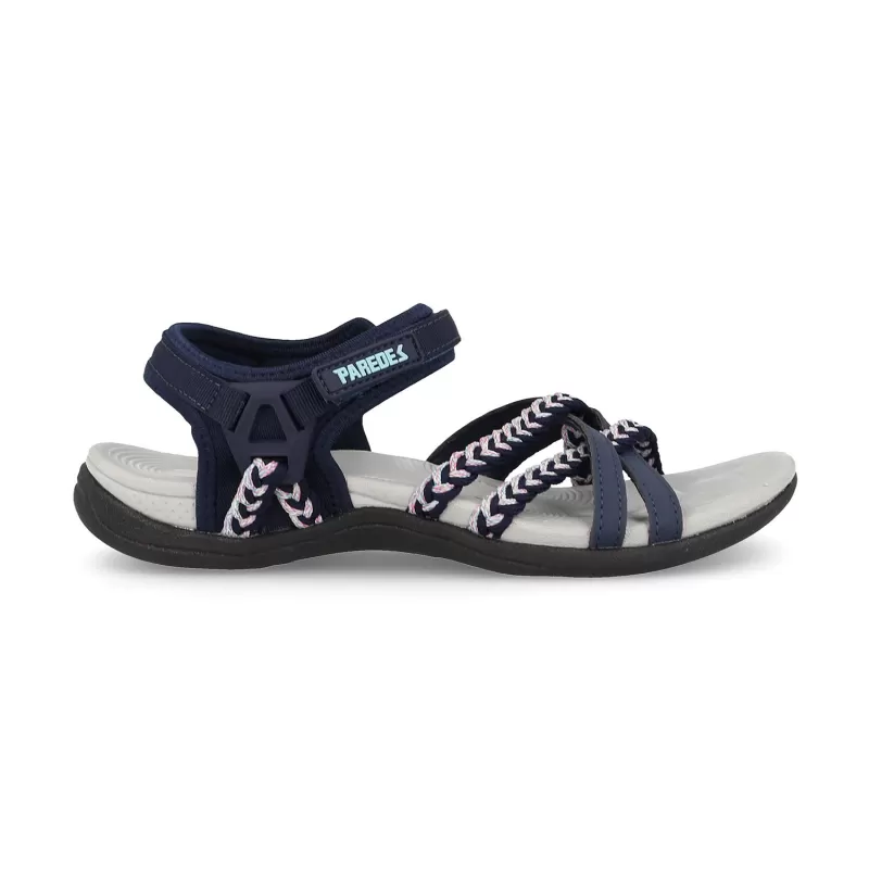 Sandálias Paredes Comfort Femininas Pallás Azul Azul Sandálias Paredes Comfort Femininas Pallás Azul Azul