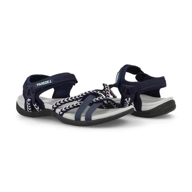 Sandálias Paredes Comfort Femininas Pallás Azul