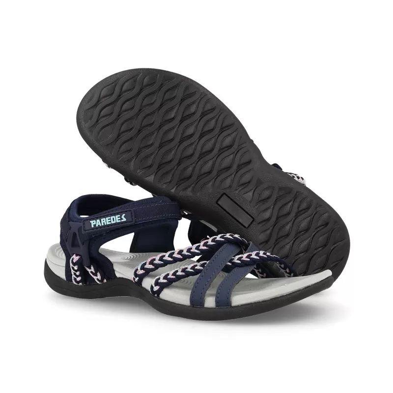 Sandálias Paredes Comfort Femininas Pallás Azul