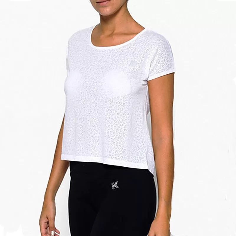 Camiseta branca Alphadventure KINISKA Camiseta branca Alphadventure KINISKA