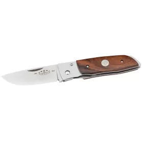 Fallkniven Phantom - modelo de 40º aniversário - Elmax - cabo de madeira de ferro do deserto - bainha de couro